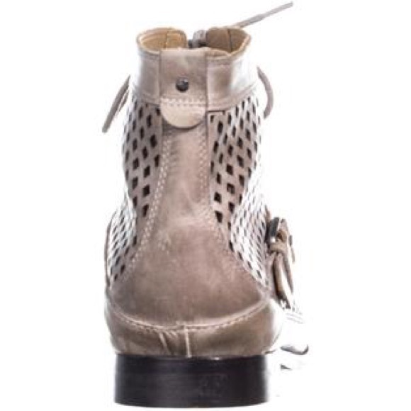 KENSIE Leather Ankle Boots - Picture 6 of 8